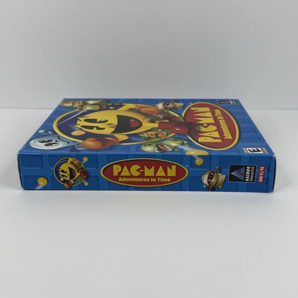 VTG Pac-Man Adventures in Time Big Box PC Game Hasbro Brand New Sealed